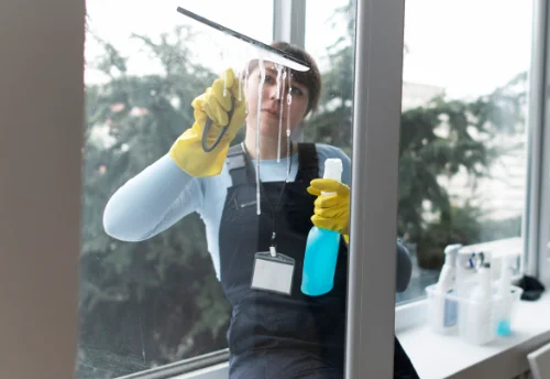 Nettoyage de vitres intérieures et extérieures à Cendras